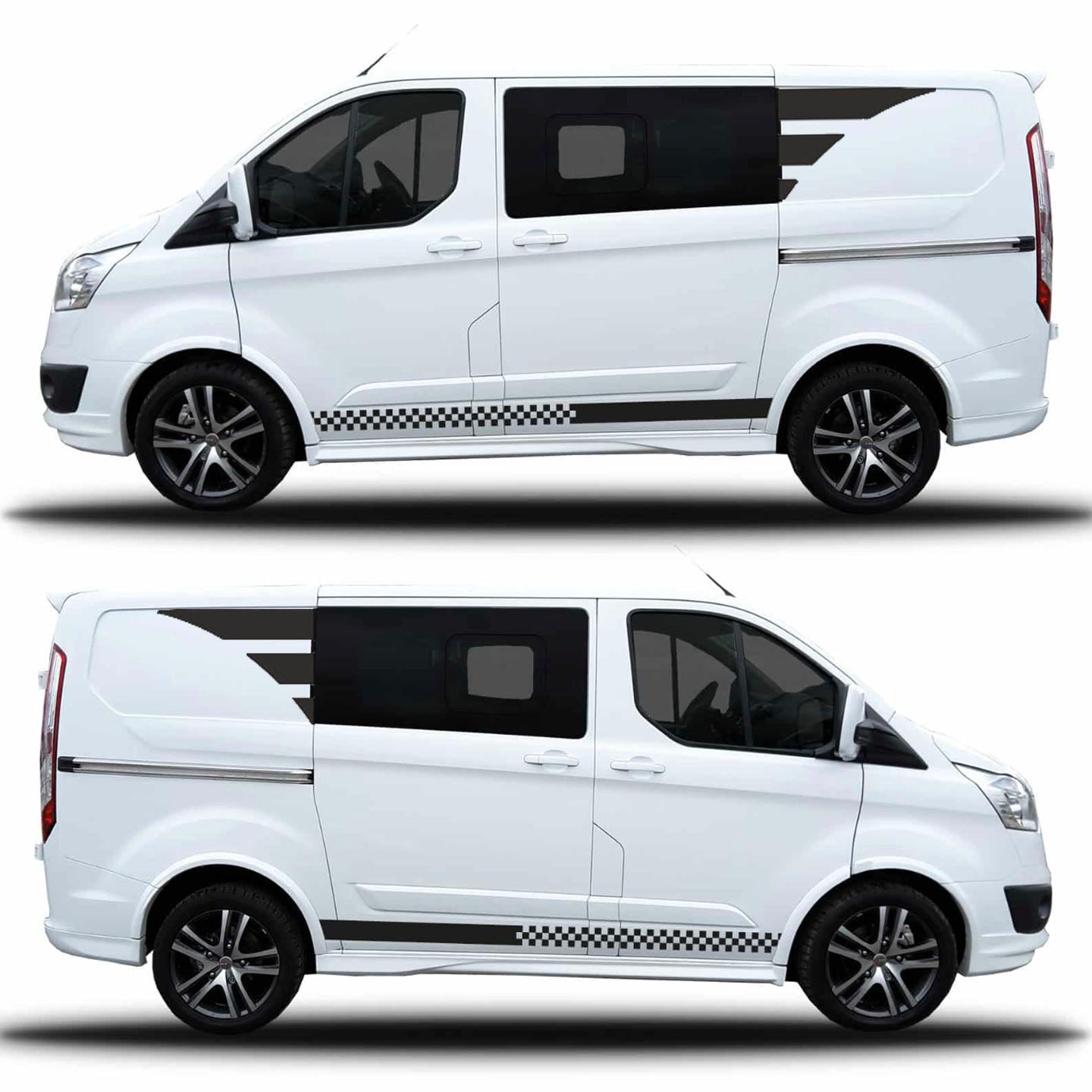 3 Tier Camper Graphic - both sides supplied - Suitable for most vehicles
