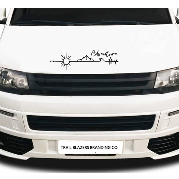 Adventure Simple Vehicle Vinyl Graphic (various Options)