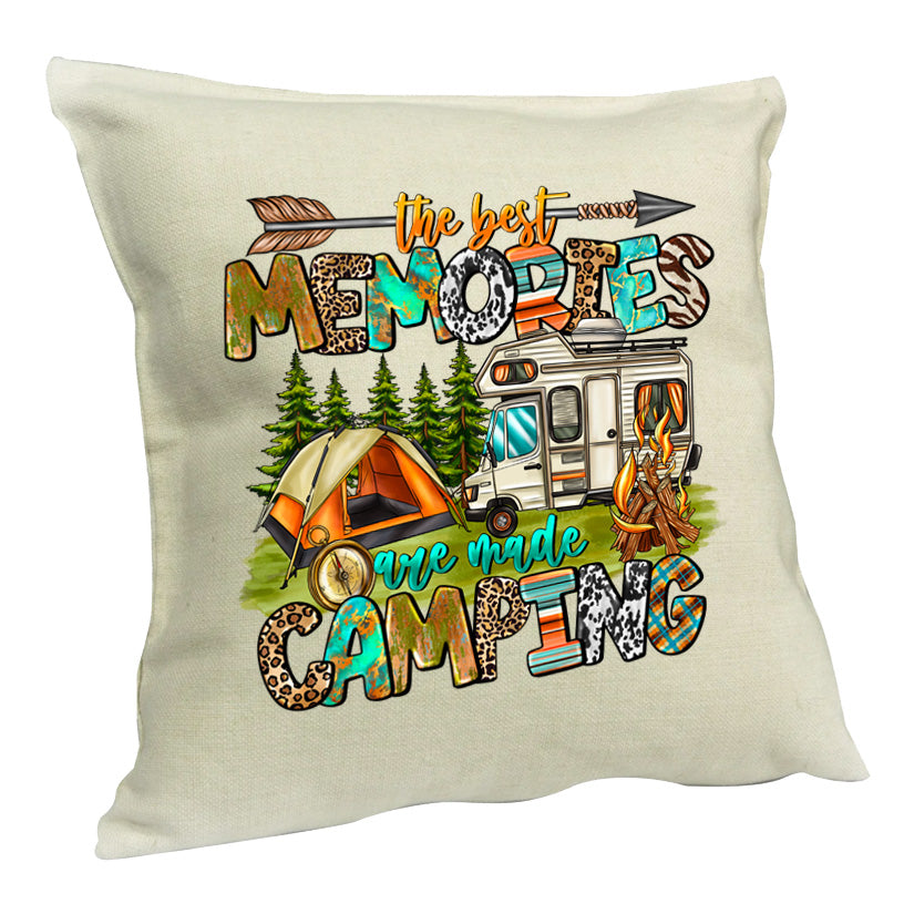 New Design "Best Memories Are Made Camping" Cushion & Cover