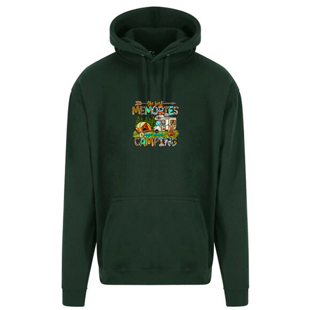 Unisex PRO RTX RX350 - Ultimate Comfort Pro Hoodie with Brushed Fleece with "Best Memories Are Made" Graphic (Various Sizes)