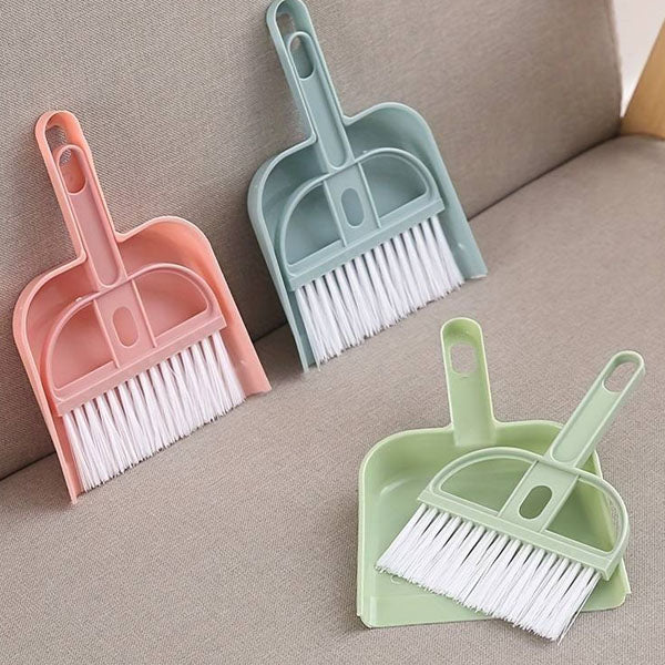 Mini Dustpan & brush set- 3 colours available