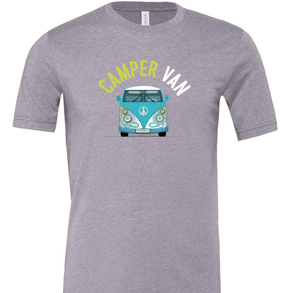 T-Shirt: Unisex "Camper van" T shirt (Few sizes & colours available)
