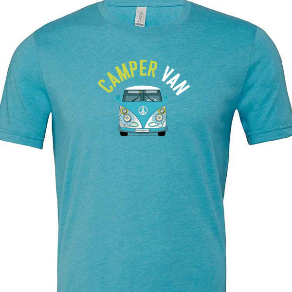 T-Shirt: Unisex "Camper van" T shirt (Few sizes & colours available)
