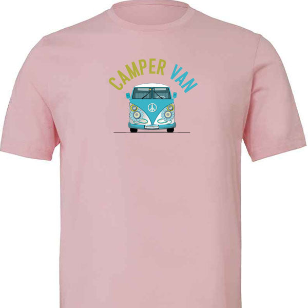 T-Shirt: Unisex "Camper van" T shirt (Few sizes & colours available)