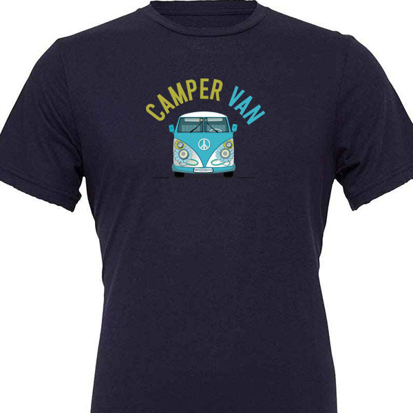 T-Shirt: Unisex "Camper van" T shirt (Few sizes & colours available)