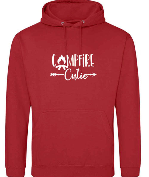 Unisex PRO RTX RX350 - Ultimate Comfort Pro Hoodie with Brushed Fleece with "Campfire Cutie" Graphic (Various Sizes)