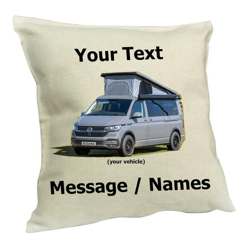 New Custom Printed Linen Cushion Cover (Options Available)