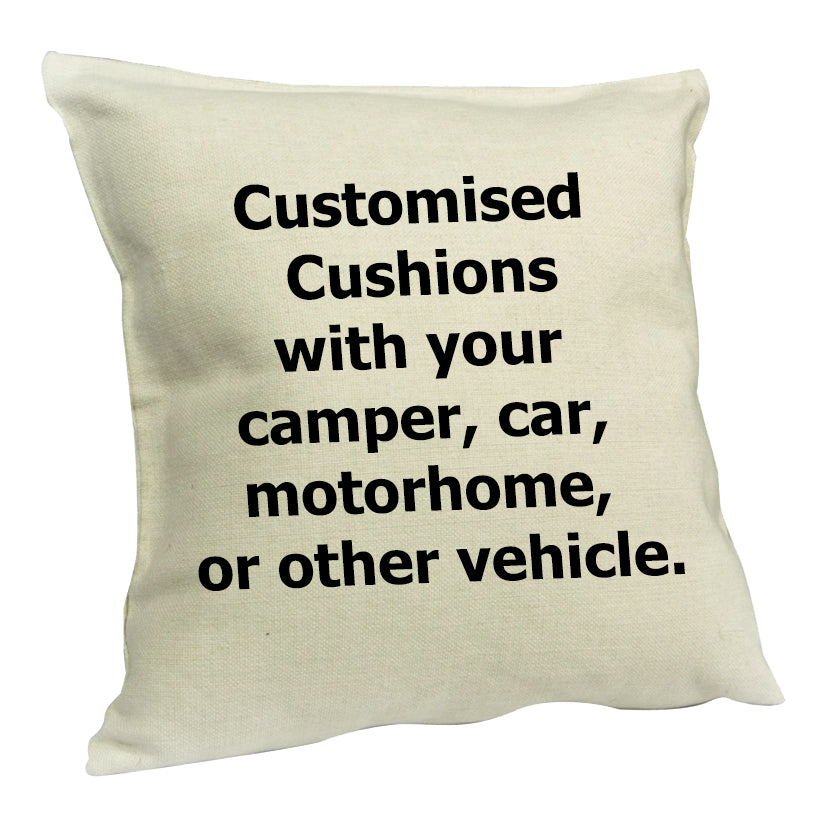 New Custom Printed Linen Cushion Cover (Options Available)
