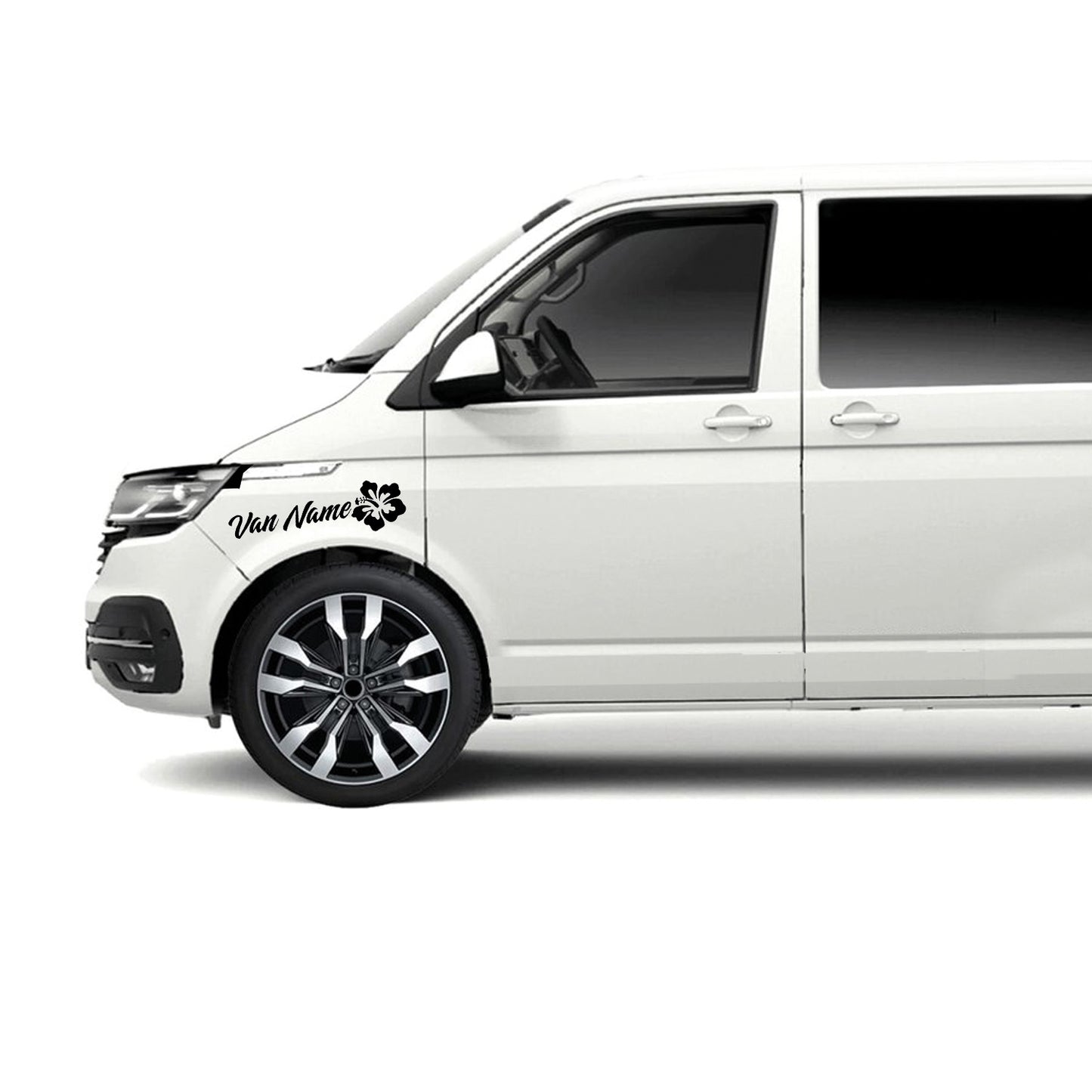 Custom Flower Camper | Motorhome | Car Name Graphic x1off