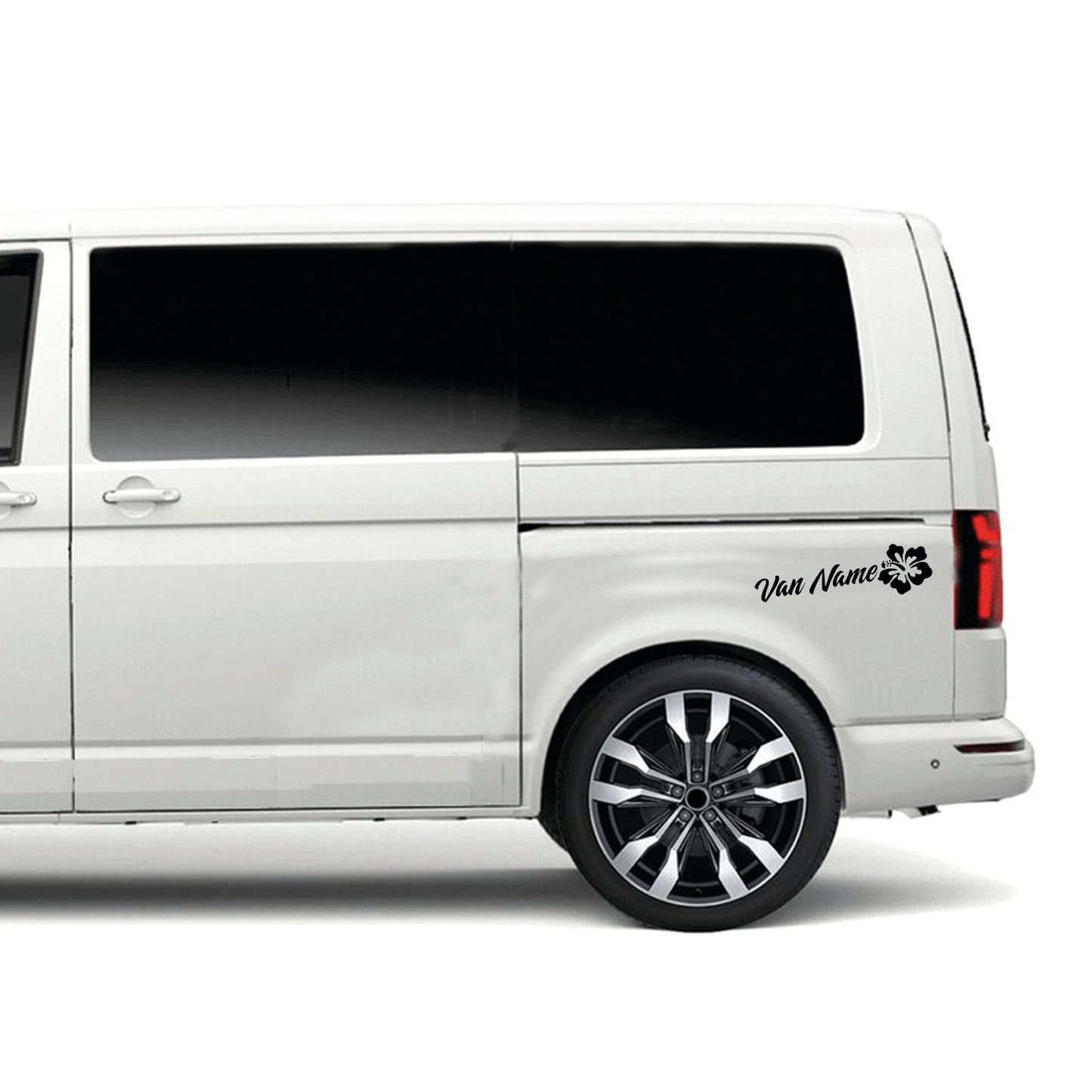 Custom Flower Camper | Motorhome | Car Name Graphic x1off