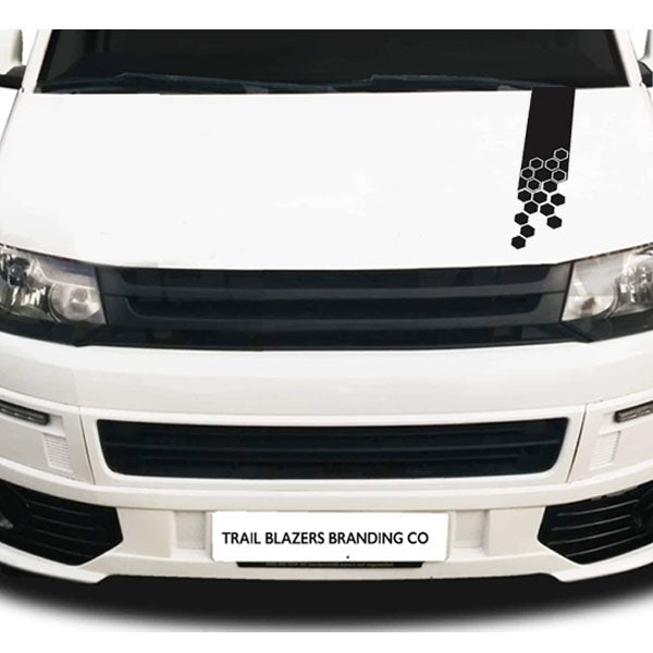 Honey Comb Bonnet stripe 900mm length - any vehicle