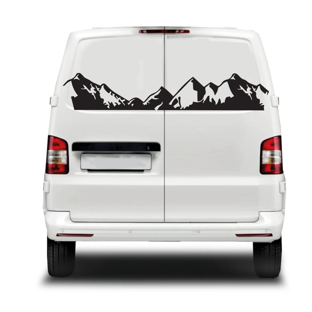 Huge Mountain Range Graphic - Decal for any vehicle (various Options available)