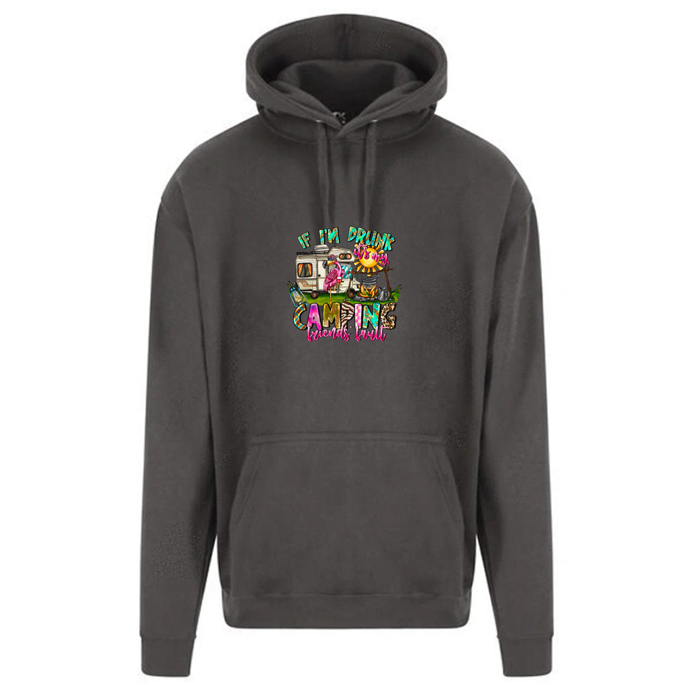 Unisex PRO RTX RX350 - Ultimate Comfort Pro Hoodie with Brushed Fleece with "If I'm drunk" Graphic (Various Sizes)
