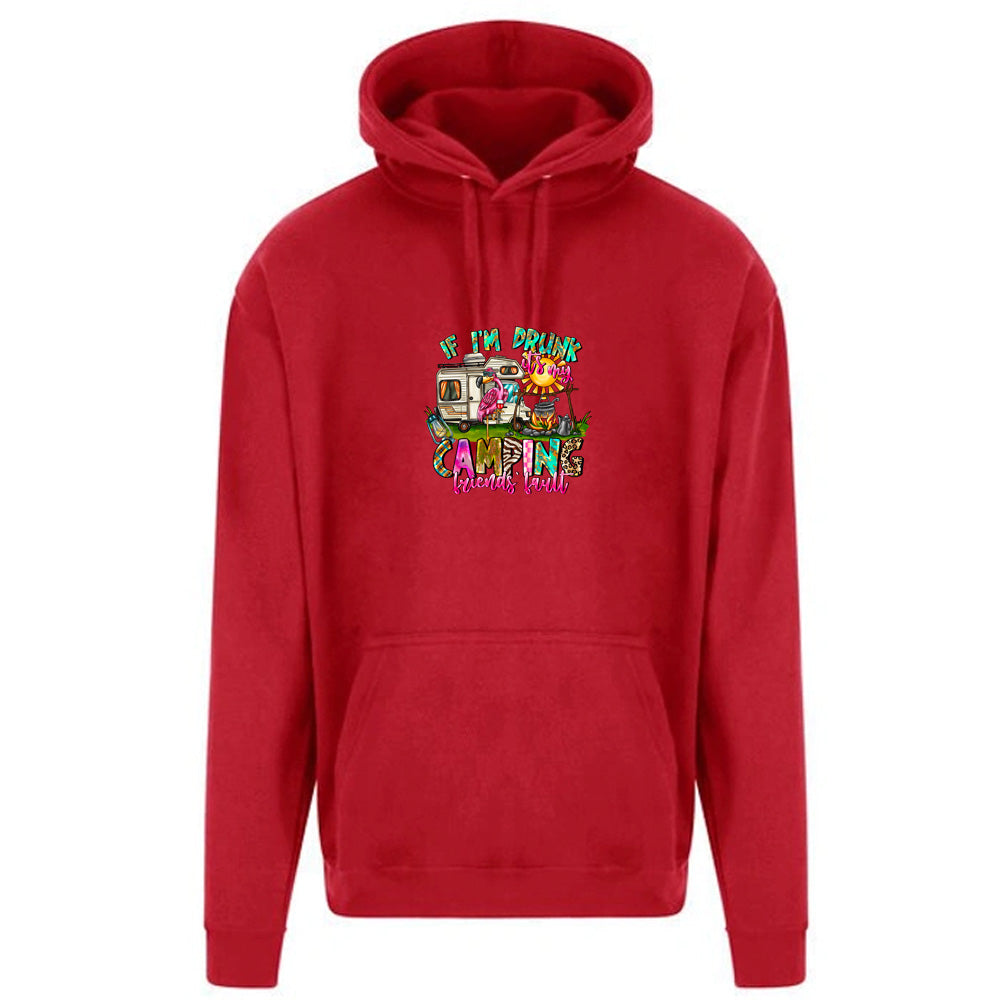 Unisex PRO RTX RX350 - Ultimate Comfort Pro Hoodie with Brushed Fleece with "If I'm drunk" Graphic (Various Sizes)