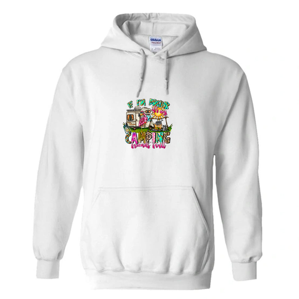 Unisex PRO RTX RX350 - Ultimate Comfort Pro Hoodie with Brushed Fleece with "If I'm drunk" Graphic (Various Sizes)