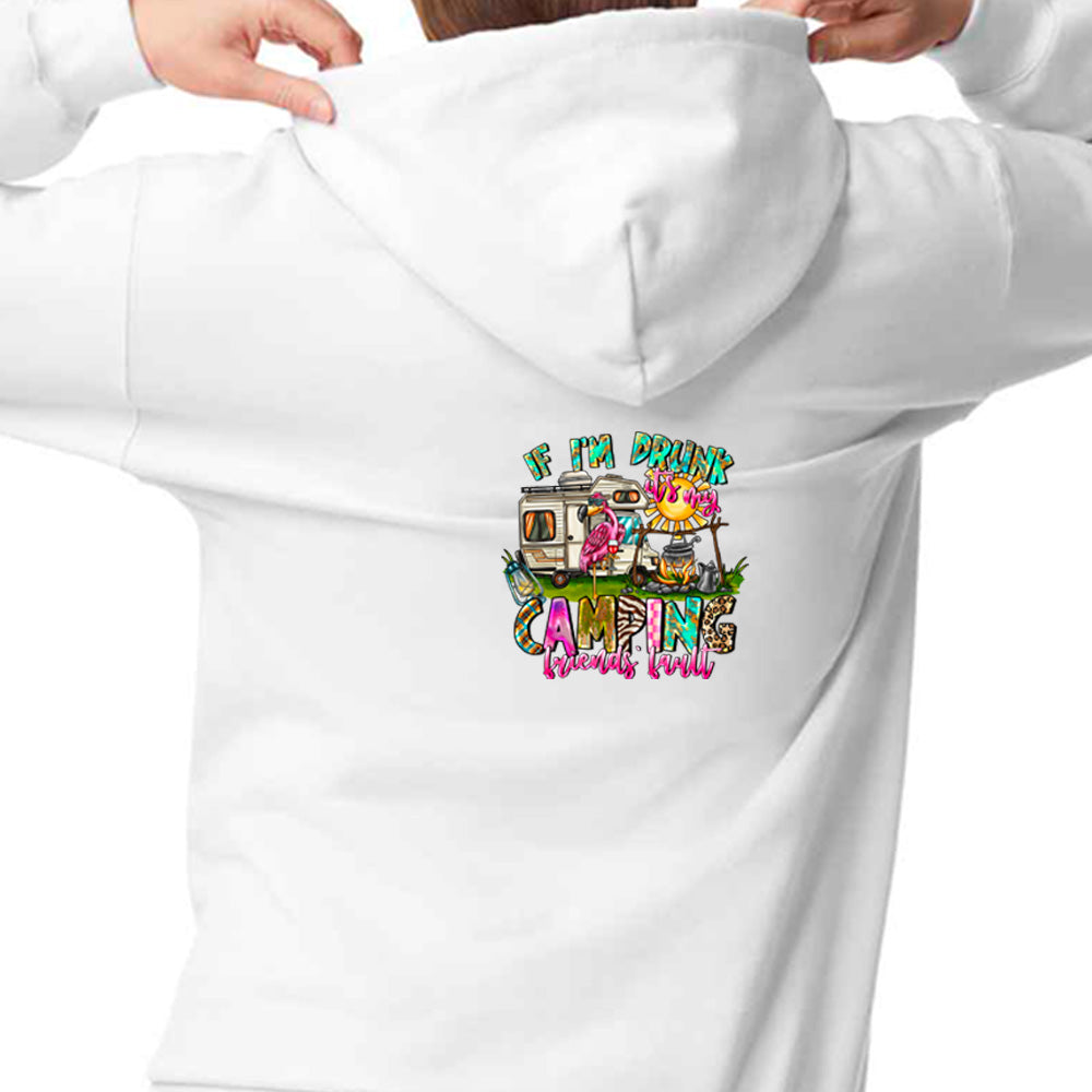 Unisex PRO RTX RX350 - Ultimate Comfort Pro Hoodie with Brushed Fleece with "If I'm drunk" Graphic (Various Sizes)
