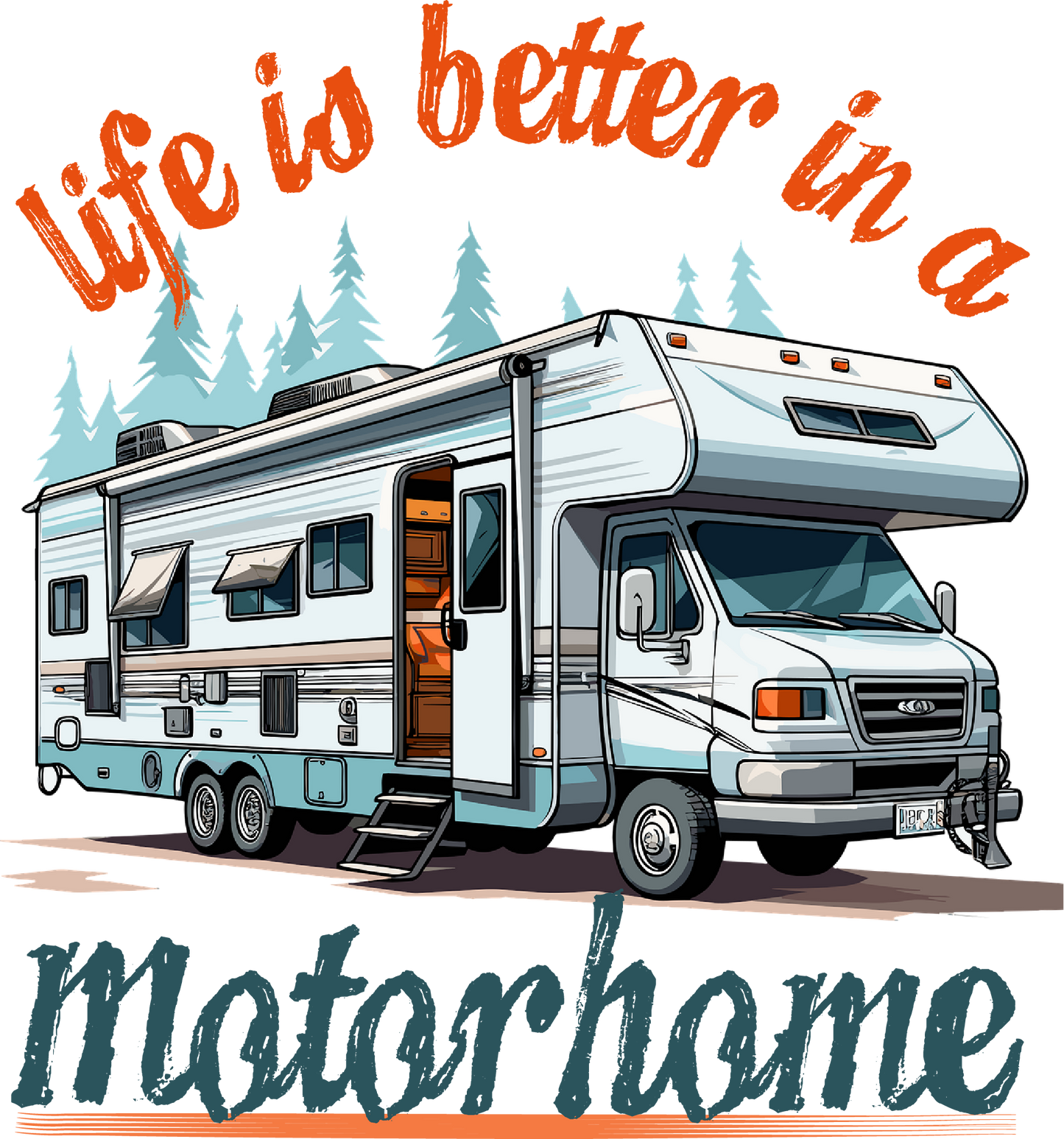 Ceramic Mug 11oz with "Life Is Better In a motorhome"