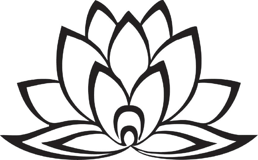 Lotus Flower Graphic (3 sizes available)