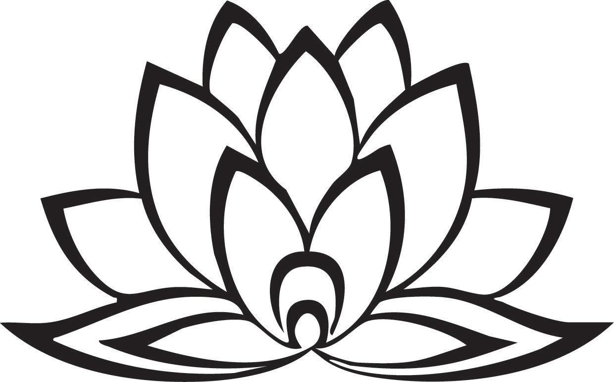 Lotus Flower Graphic (3 sizes available)