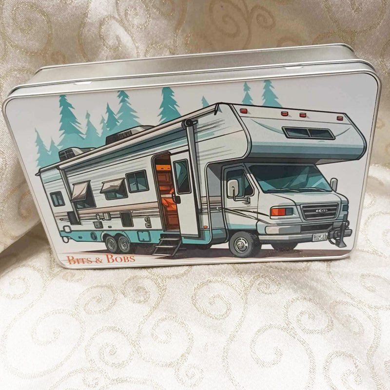 Motorhome Design Bits & Bobs Tin - Ideal Gift - Reduced Until 30.11.25
