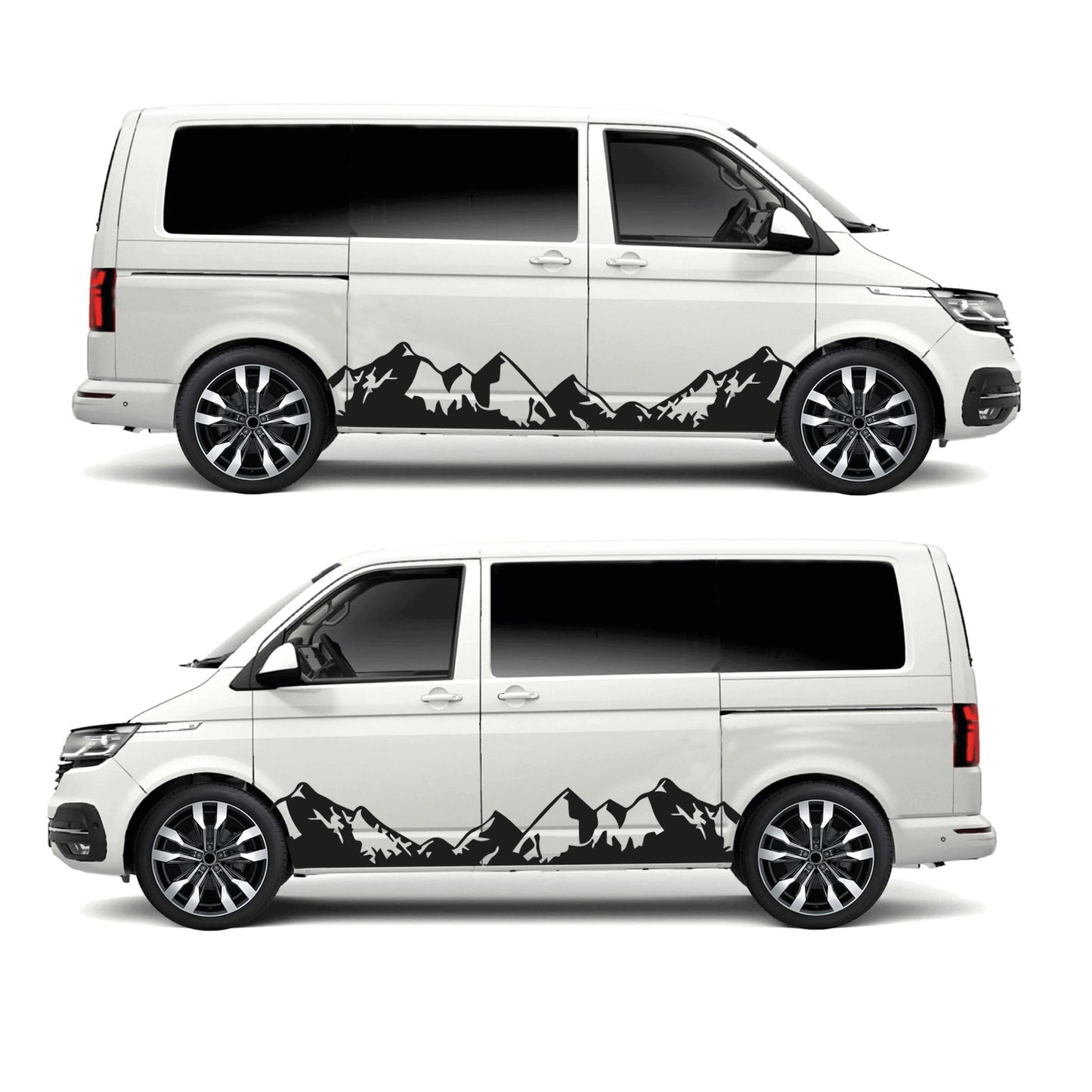 Huge Mountain Range Graphic - Decal for any vehicle (various Options available)