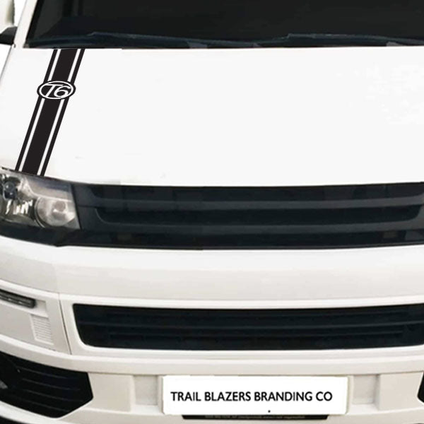 VW T6 Twin Bonnet or Tailgate Stripe 1m Length x1 off