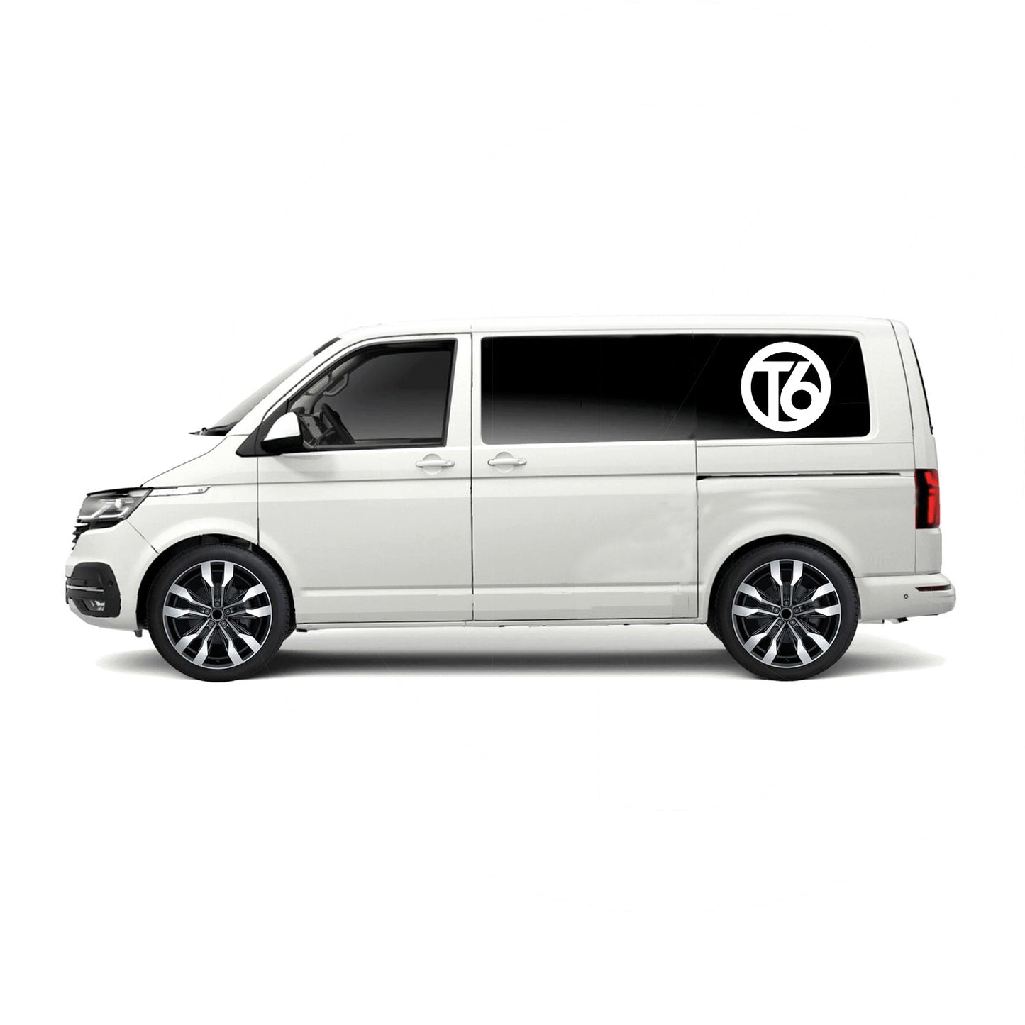 T6 VW Logo Sticker ideal for any VW vehicle (4 size options available singles or pairs)