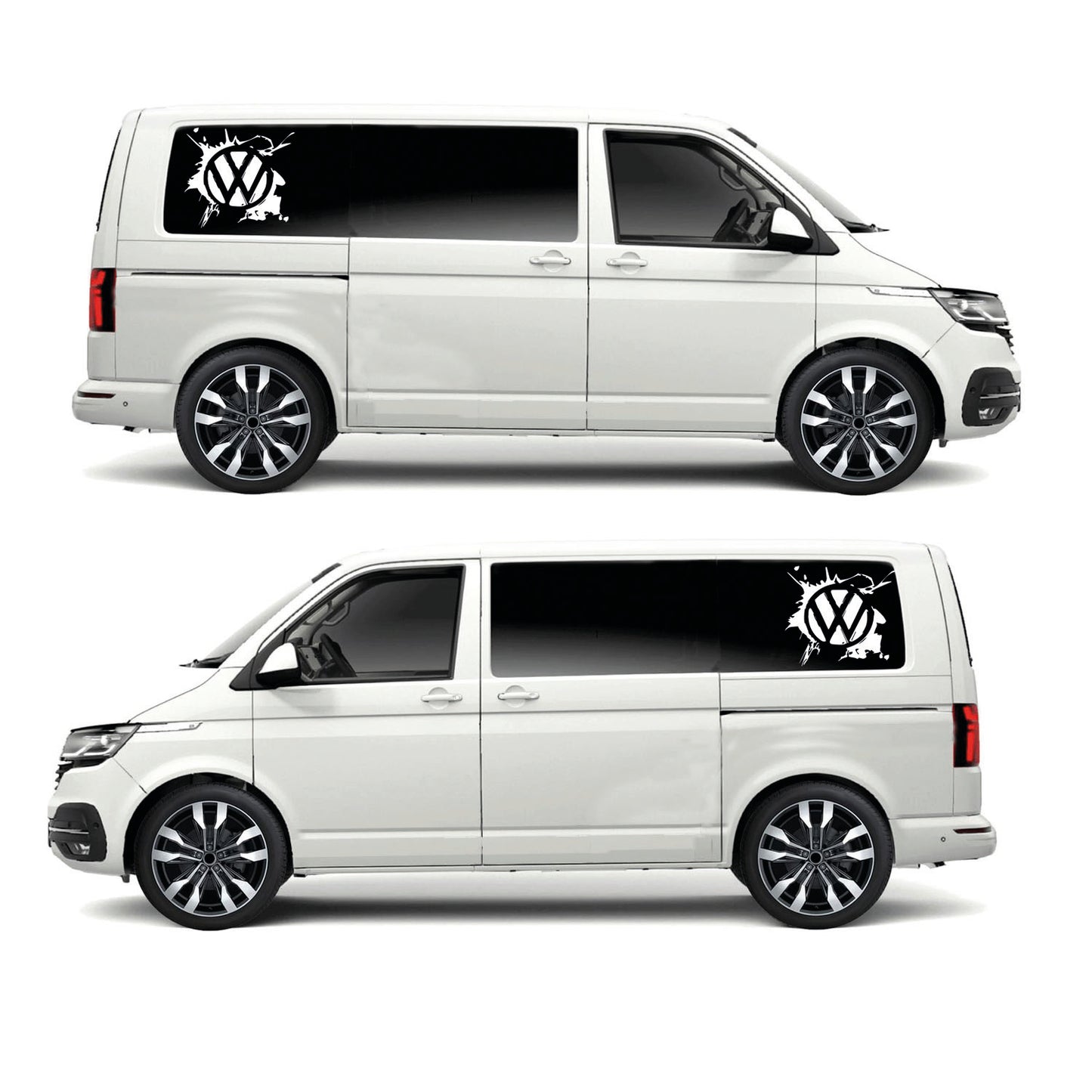 Vw Splat Logo Vehicle Graphic 400mm /15" diam ideal for bonnet, rear or side panels
