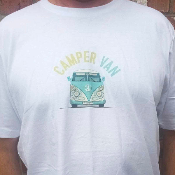 T-Shirt: Unisex "Camper van" T shirt (Few sizes & colours available)