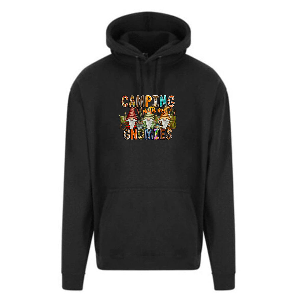 Unisex PRO RTX RX350 - Ultimate Comfort Pro Hoodie with Brushed Fleece with "Camping With My Gnomies" Graphic (Various Sizes)