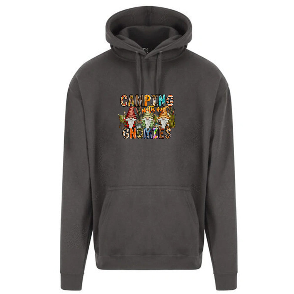 Unisex PRO RTX RX350 - Ultimate Comfort Pro Hoodie with Brushed Fleece with "Camping With My Gnomies" Graphic (Various Sizes)