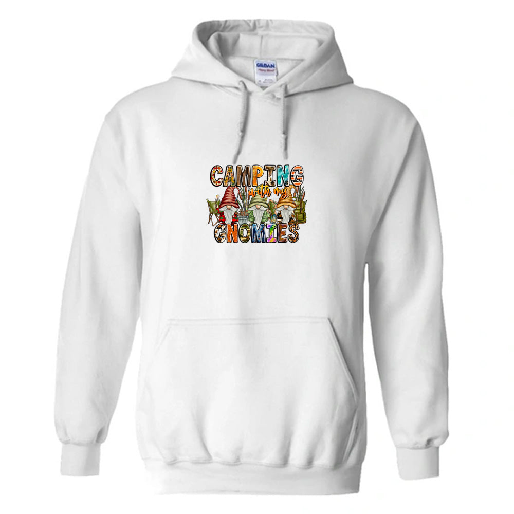 Unisex PRO RTX RX350 - Ultimate Comfort Pro Hoodie with Brushed Fleece with "Camping With My Gnomies" Graphic (Various Sizes)
