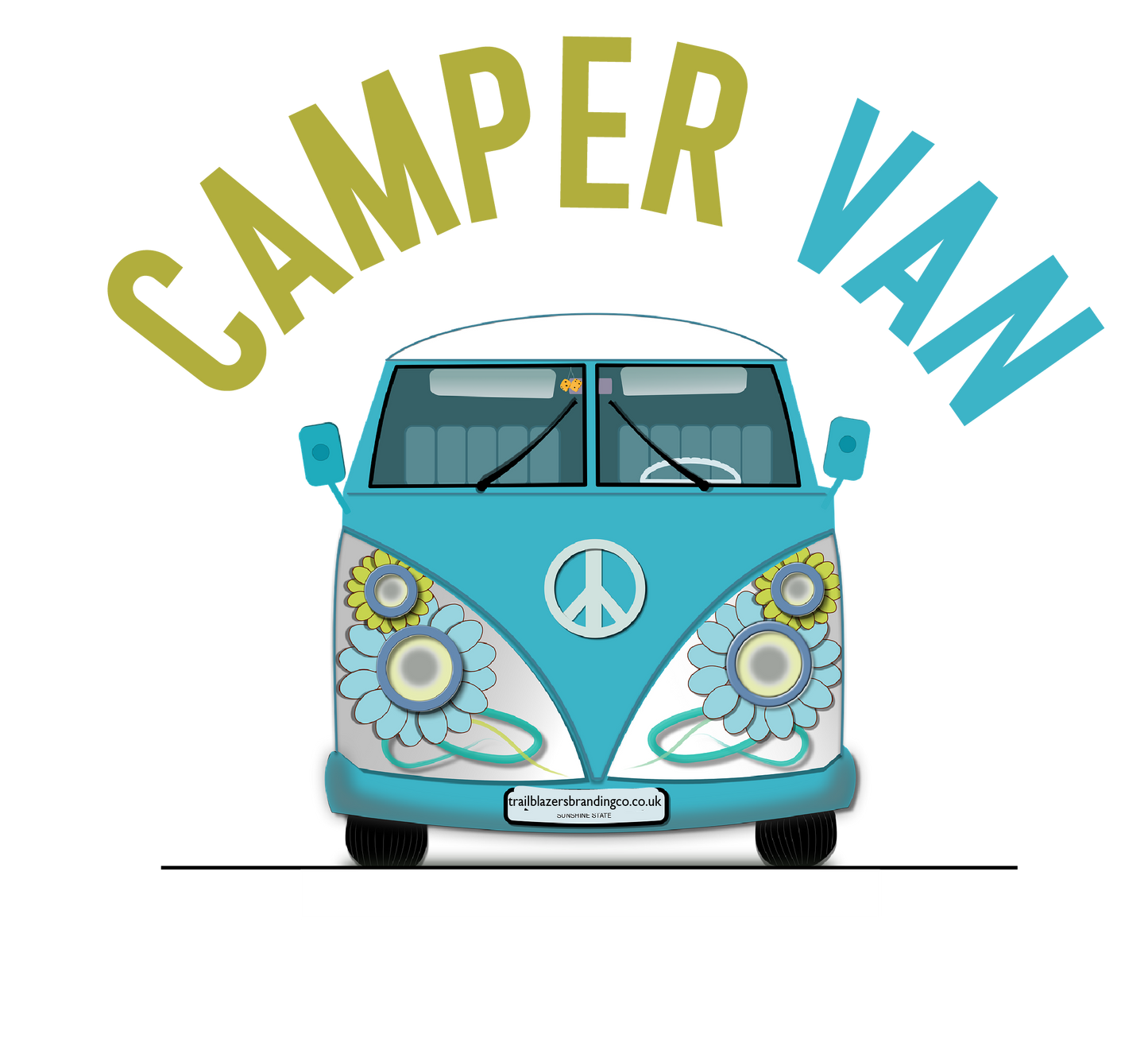 T-Shirt: Unisex "Camper van" T shirt (Few sizes & colours available)