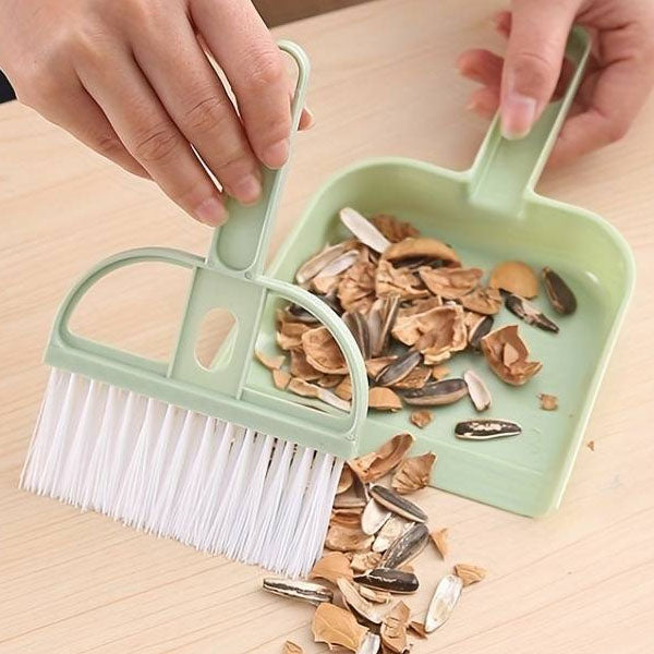 Mini Dustpan & brush set- 3 colours available