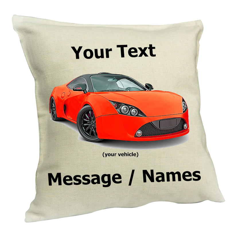New Custom Printed Linen Cushion Cover (Options Available)