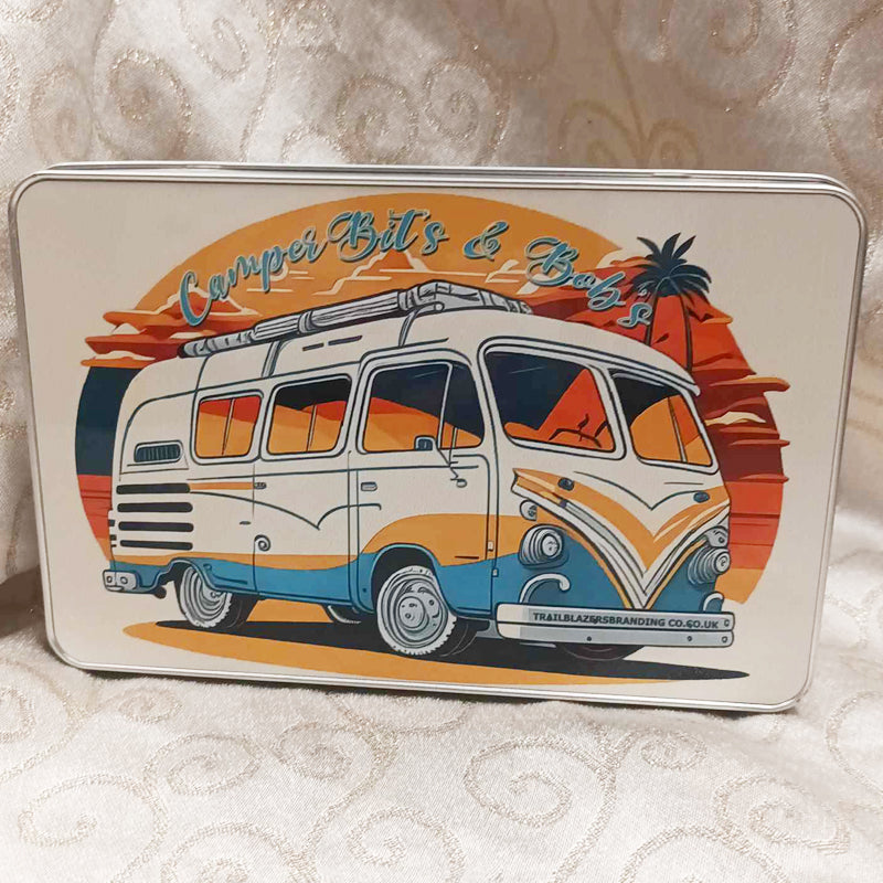 Retro Camper Bits & Bob Tin - Ideal Gift - Reduced Until 30.11.25