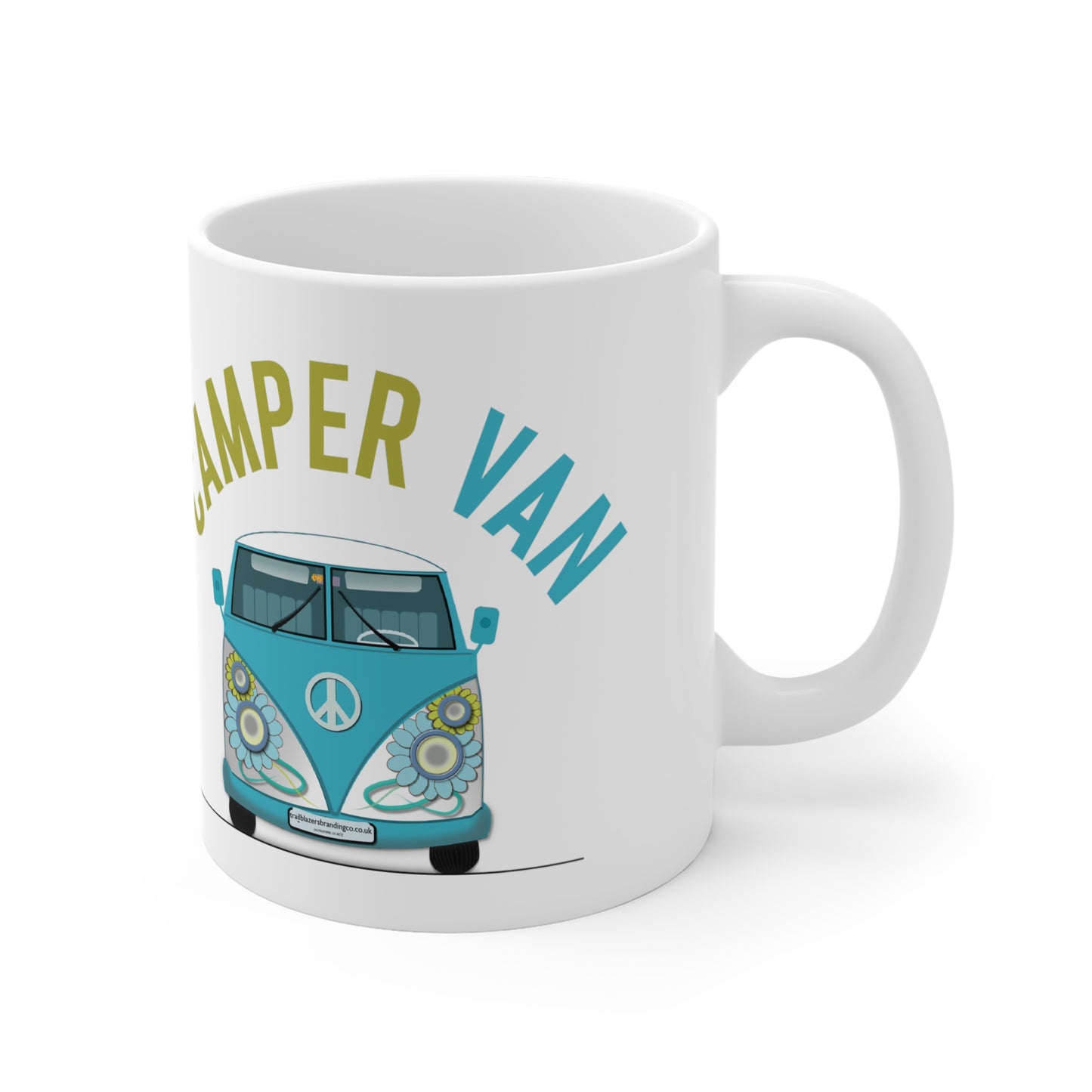 Ceramic Mug 11oz with "VW Camper Van" on it