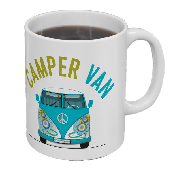 Ceramic Mug 11oz with "VW Camper Van" on it