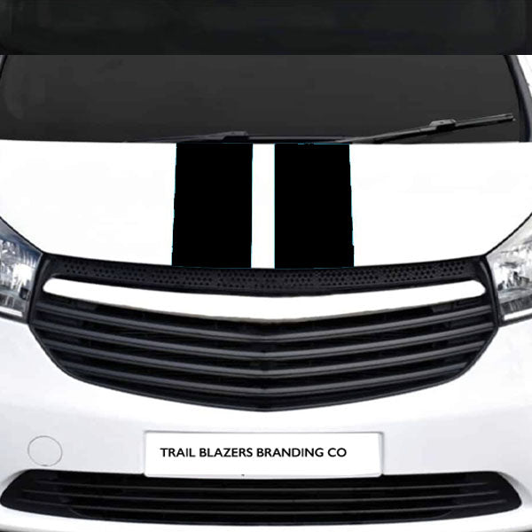 Racing Viper Bonnet Stripe - Most vehicles - 2 Size options