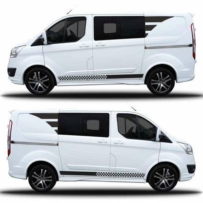 3 Tier Camper Graphic - both sides supplied - Suitable for most vehicles