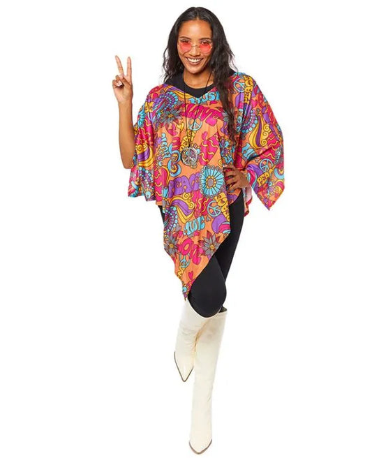 Festival: Various Party Poncho Designs - Adult Costume
