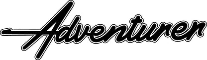 Adventurer Sticker ideal for any vehicle (4 size options available singles or pairs)
