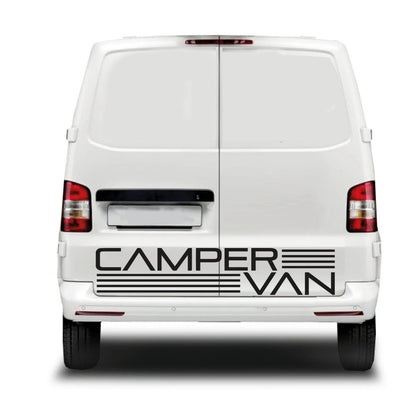 Camper Van Line Graphic Sticker ideal for any vehicle (4 size options available singles or pairs)