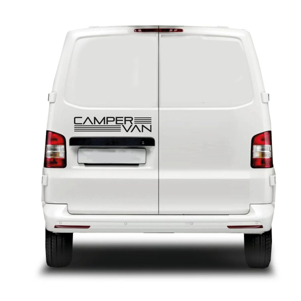 Camper Van Line Graphic Sticker ideal for any vehicle (4 size options available singles or pairs)