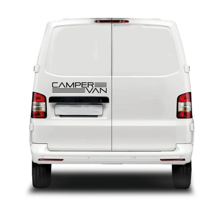 Camper Van Line Graphic Sticker ideal for any vehicle (4 size options available singles or pairs)