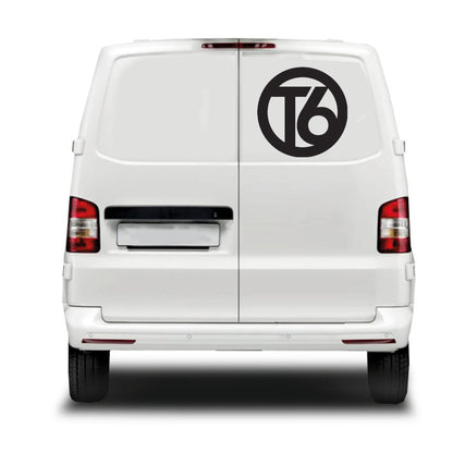 T6 VW Logo Sticker ideal for any VW vehicle (4 size options available singles or pairs)