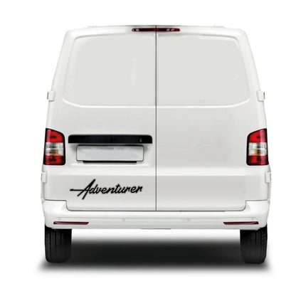 Adventurer Sticker ideal for any vehicle (4 size options available singles or pairs)