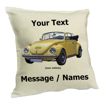 New Custom Printed Linen Cushion Cover (Options Available)