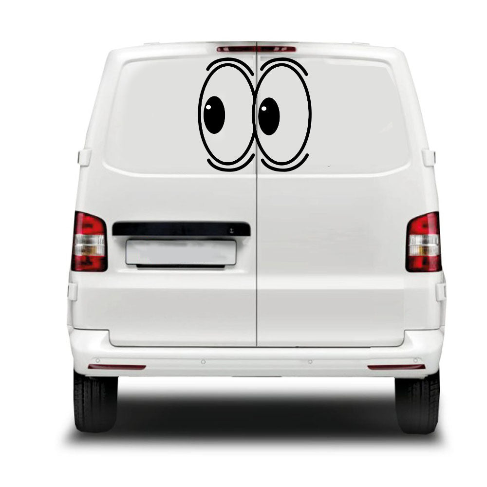 Big Pair Comical Eyes Sticker ideal for any vehicle (4 size options available)