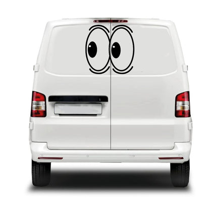 Big Pair Comical Eyes Sticker ideal for any vehicle (4 size options available)